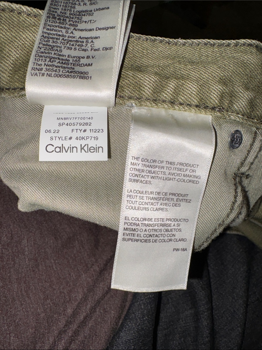 Men's Olive Green Denim Carpenter Shorts